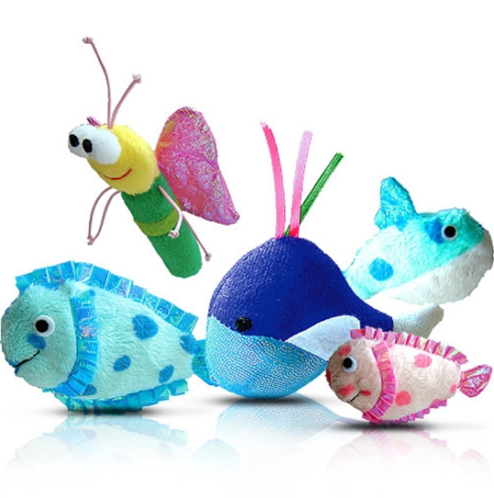 BRINQ CAT TOY BICHINHOS MISTOS