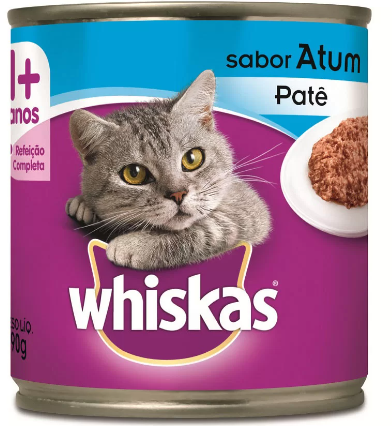 LATA WHISKAS ATUM PATE 290GR
