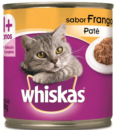 LATA WHISKAS FRANGO 290G