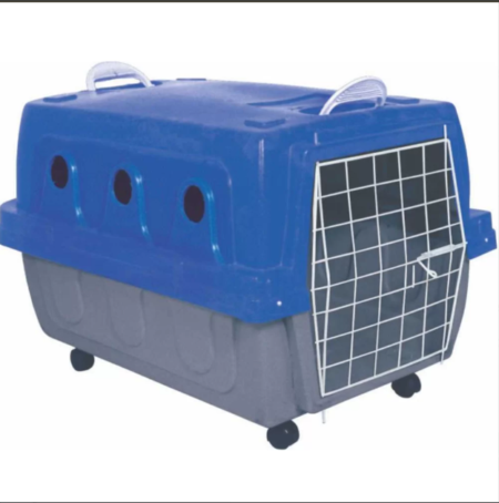 CAIXA TRANSP 02 CINZA/AZUL 37X4361