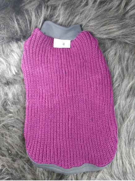 TRICOT LUXO ROSA ESCURO M PET