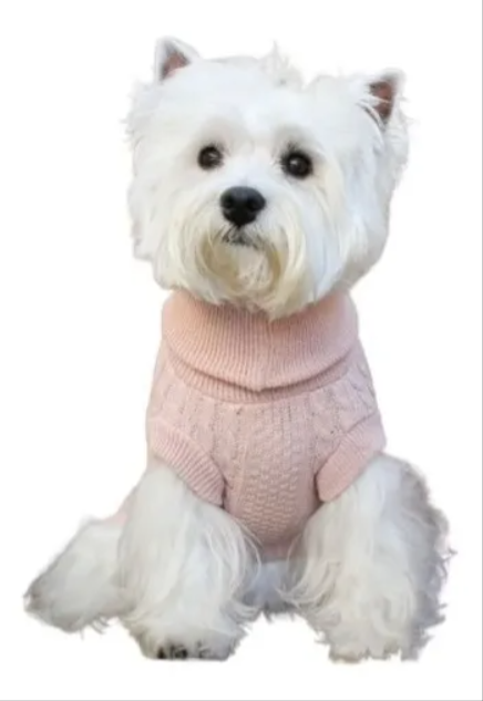 TRICOT LUXO ROSA G PET