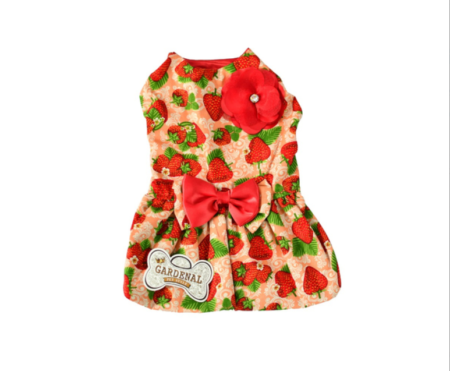 VESTIDO MORANGO G PET