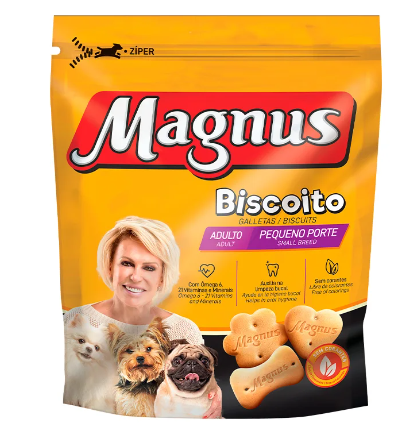 BISCOITO MAGNUS PEQ PORTE 400G