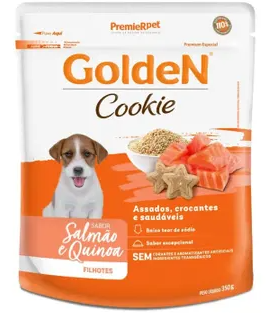BISCOITO GOLDEN AD PP SAL QUINOA 350G